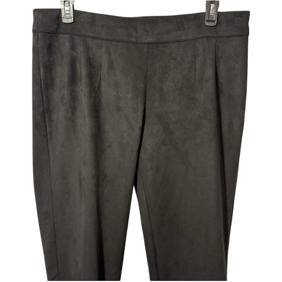 hearts of palm Pants - NWT Hearts‎ of Palm Black Pull-On Faux Suede Pants in Size XL
